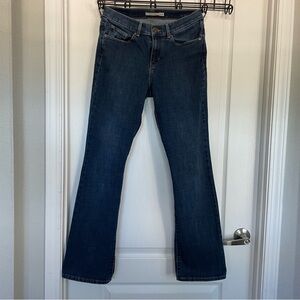 Levi's Classic Bootcut Dark Wash Blue Denim Women's Jeans Size 4